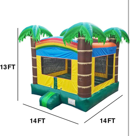 Tropical Safari Bounce House