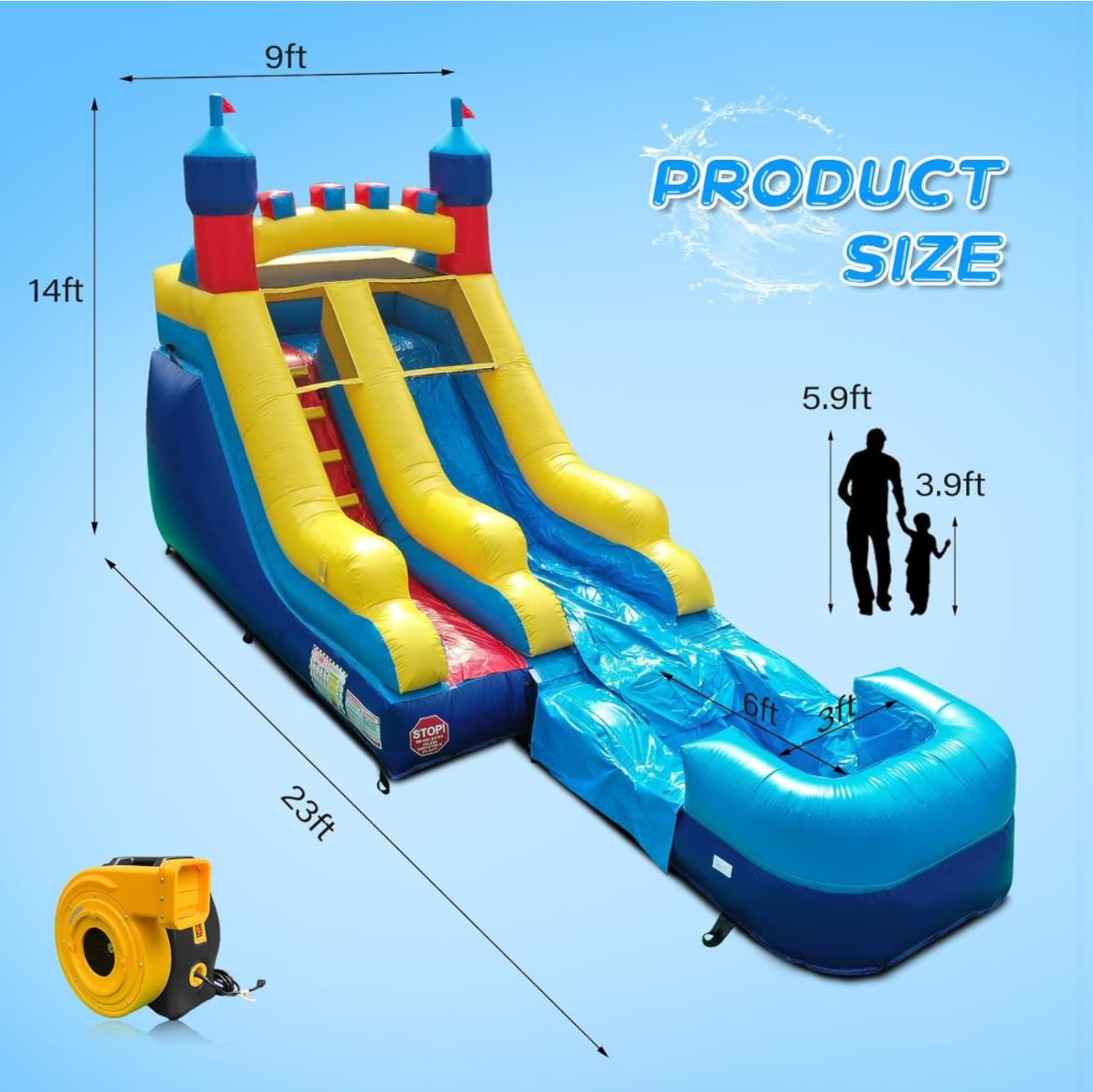 Castle Water Slide